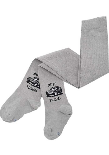 Состав:
Хлопок 70%
Полиамид 20%
Эластан 5%
Полипропилен 5%
	Детские колготки для мальчика. 