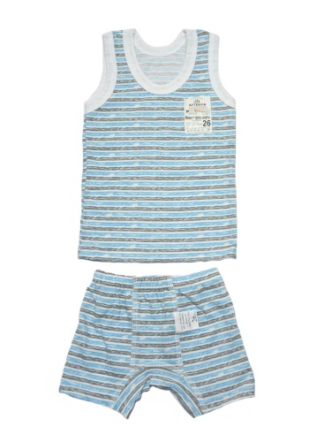 Состав:
Кулирка
Хлопок 100%
	Комплект белья для мальчиков (майка + трусы шорты). 