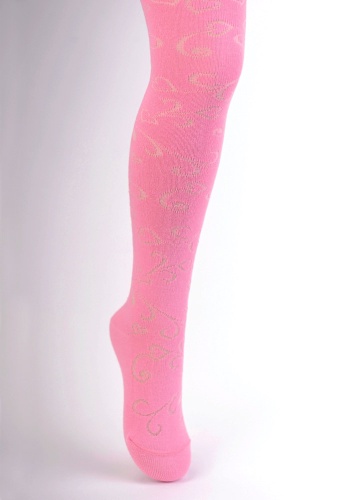 Состав: 
Хлопок 80%, 
Полиамид 19%, 
Эластан 1%
	Ажурные колготки с увеличенной ластовицей под подгузник.