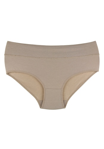 Состав:
Хлопок 95%
Эластан 5%
    Женские хлопковые трусики-слипы с высокой посадкой, бежевого цвета. Широкий эластичный пояс придает легкую коррекцию фигуре.