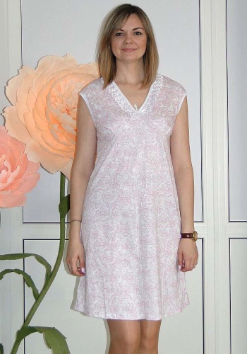 Состав:
Хлопок 100%
	Женская сорочка 