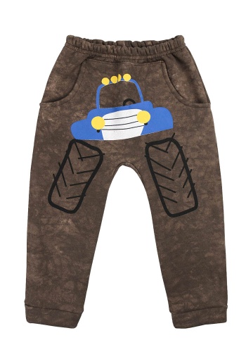 Состав:
Футер
Хлопок 100%
	Детские штанишки с апликацией. 