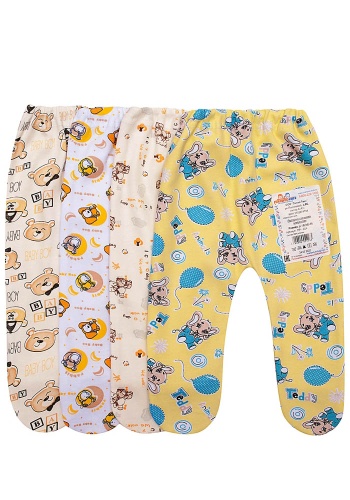 Состав:
Интерлок
Хлопок 100%
      Ползунки на резинке. 