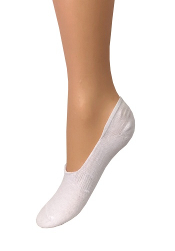 Состав:
Хлопок – 80%
ПА – 15%
Эластан – 5%
	Подследники летние. Имеют специальную форму, позволяющую оставаться невидимыми в обуви, на пятке силиконовый суппорт, который обеспечивает максимально плотное прилегание и исключает соскальзывание в проц