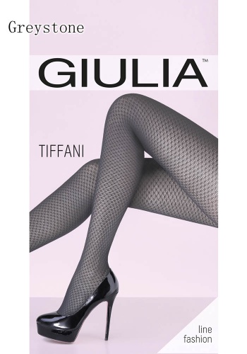 Состав:
Полиамид 86%
Эластан 14%
	Полупрозрачные фантазийные колготки с оплетенным эластаном, плотностью 80 ден, с ластовицей, широким поясом, усиленными плоскими швами и мысками. Вся нога модели украшена тюлевым узором в виде сетки.