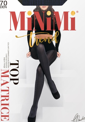 Состав:
Полиамид 92%
Эластан 6%
Хлопок 2%
   Непрозрачные фантазийные колготки из бархатистой микрофибры с геометрическим узором в виде матрицы, плотностью 70 ден, с широким комфортным поясом, хлопковой ластовицей и плоскими швами. Микрофибра отлично вп