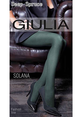 Состав:
Полиамид 92%
Эластан 8%
	Непрозрачные фантазийные колготки из микрофибры с эффектом тюля и оплетенным эластаном, плотностью 80 ден, с ластовицей, широким поясом, усиленными плоскими швами и мысками. Вся нога модели декорирована тканым узоро