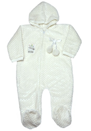 Состав:
Велсофт
	Тёплый комбинезон на молнии с капюшоном.