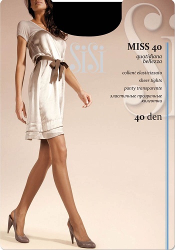 Состав:

Полиамид 88%, 
Эластан 12%

	Тонкие прозрачные матовые колготки с лайкрой, плотностью 40 ден, с поддерживающими штанишками и укрепленным мыском.