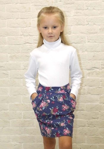 Состав:
Футер двунитка
	Детская юбка. 