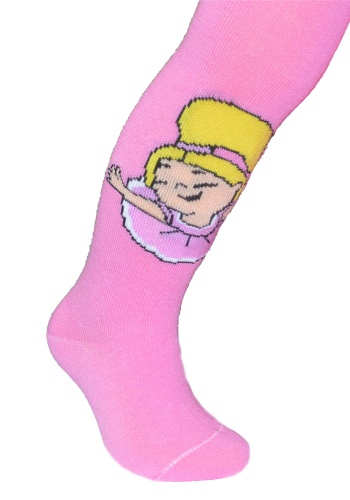 Состав:
Хлопок 70%, 
ПА 20%, 
Эластан 10%
	Колготки детские, гладкие с компьютерным рисунком для девочки. Изготовлены из натурального хлопка. В состав изделия входят синтетические волокна, благодаря чему модель обладает хорошей эластичностью, прек