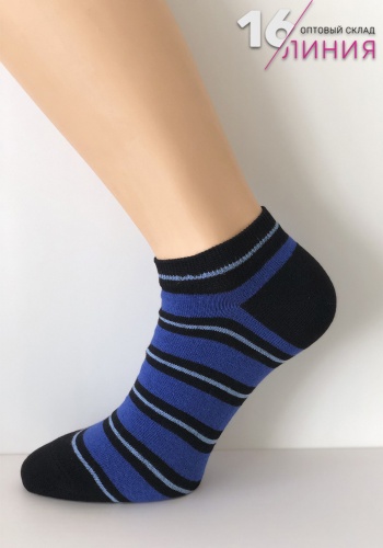 Состав:
Хлопок – 76%
ПА – 20%
Эластан – 4%
      Носки мужские укороченные в стиле Casual. Цвета ассорти. 