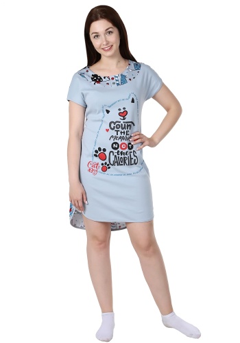 Состав:
Основная ткань: Хлопок 100% 
Отделочная ткань: Хлопок 92%, эластан 8%.
     Туника 