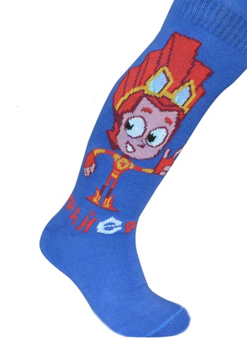 Состав: 
Хлопок 80%, 
ПА 15%, 
Эластан 5%
	Колготки детские, гладкие с компьютерным рисунком Файера из мультфильма 