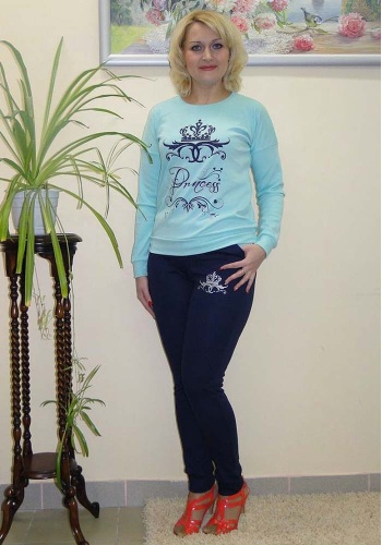 Состав:
Хлопок 100%
	Костюм женский 