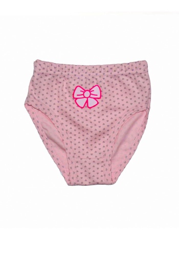 Состав:
Рибана
Хлопок 100%
	Детские трусы для девочки с набивным рисунком и апликацией. 