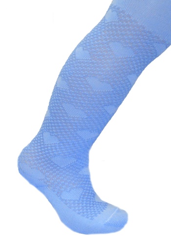 Состав: 
Хлопок 80%, 
ПА 15%, 
Эластан 5% 
	Детские колготки с ажурным рисунком идеально подойдут для создания очаровательного образа вашей маленькой принцессы. Яркая расцветка поднимет настроение и будет радовать малышку на протяжении всего дня. 