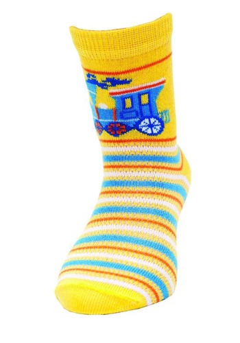 Состав: 
Хлопок: 40%, 
ПА: 30%, 
ПП: 30%.
	Носки детские.