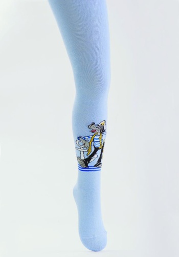 Состав: 
Хлопок 74%, 
ПА 24%, 
Эластан 2%
	Детские демисезонные колготки с персонажами из мультфильма «Ну, погоди!».