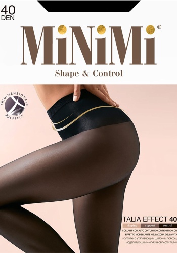 Состав:
Полиамид 80%
Эластан 18%
Хлопок 2%
     Прозрачные утягивающие колготки плотностью 40 ден, с комфортным широким поясом, плоским швом, х/б ластовицей и невидимым усиленным мыском. Благодаря широкому поясу трехмерной эластичности 3D эти колготки ок