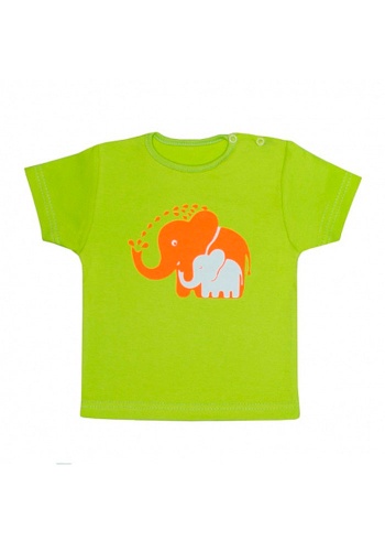 Состав:
Интерлок
	Детская футболка с аппликацией.