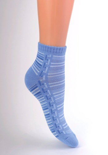 Состав: 
Хлопок 46%, 
Полиамид 52%, 
Эластан 2%
	Носок с двойным бортом, переплетение 