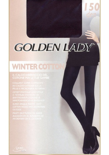Состав:
Полиамид 55%, 
Хлопок 40%,
Эластан 5%
	Теплые матовые колготки плотностью 150 ден, однородные по всей длине, с комфортным широким поясом и ластовицей, с двухслойной фактурой: внутренняя сторона из мягкого хлопка, а внешняя из микрофибры.