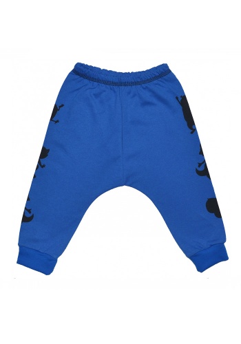 Состав:
Футер
Хлопок 100%
	Детские штанишки с апликацией 