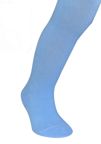 Состав: 
Хлопок 80%,
ПА 15%, 
Эластан5%
	Детские колготки гладкие, однотонные, с плюшевым следом состоят из экологически чистых материалов. Приятная на ощупь ткань исключит риск возникновения аллергии или раздражения при соприкосновении с нежной д