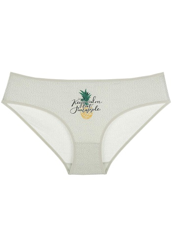 Состав:
Хлопок 95%
Эластан 5%
	Женские трусы-баталы из принтованной ткани. Цвета ассорти. 