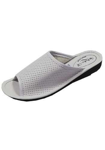 Состав:
Подошва - полиуретан;
Верх - натуральный, синтетический или нетканый текстиль
     Женские открытые тапочки. 