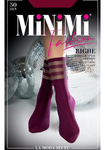 Состав:
Полиамид 92%
Эластан 8%
Непрозрачные матовые носки плотностью 50 ден, выполненные из бархатистой микрофибры с блестящими люрексовыми полосками на голени. У модели укрепленный мысок и комфортная резинка.