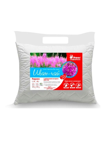 ткань:
Поликоттон
Наполнитель:
Полиэфирные силиконизированные шарики
	Подушка 