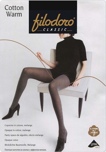 Состав:
Хлопок 61%,
Полиамид 29%,
Эластан 10%
   Плотные матовые колготки из хлопка с лайкрой 3D, эффект 