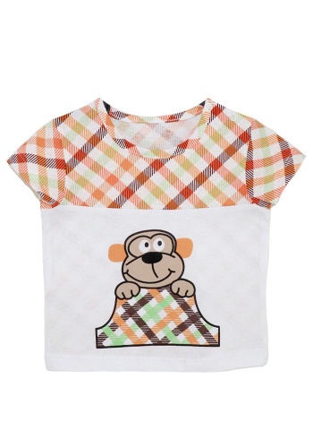 Состав:
Кулирка
Хлопок 100%
	Детская футболка с апликацией. 