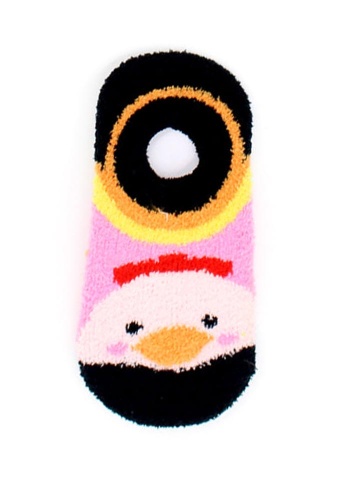 Состав:

Хлопок 80%
Полиэстер 17%
Эластан 3%

	Детские носки махровые-пенка, укороченные, с рисунком цыпленок.