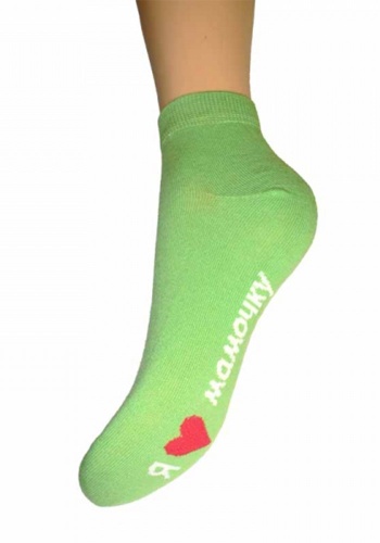 Состав: 
Хлопок: 75%, 
Полиамид: 23%, 
Эластан: 2%.
	Носки с укороченным паголенком. Веселые шуточные рисунки по следу не оставят равнодушными ни одного покупателя.