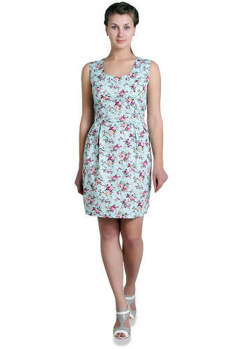 Состав:
Ситец
Хлопок 100% 
	Женское платье 