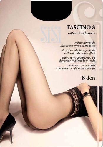 Состав:
Полиамид 88%, 
Эластан 12%
	Ультратонкие прозрачные колготки, плотностью 8 ден. Однородные по всей длине, без шортиков. С гигиенической ластовицей, удобными швами и невидимыми мысками.