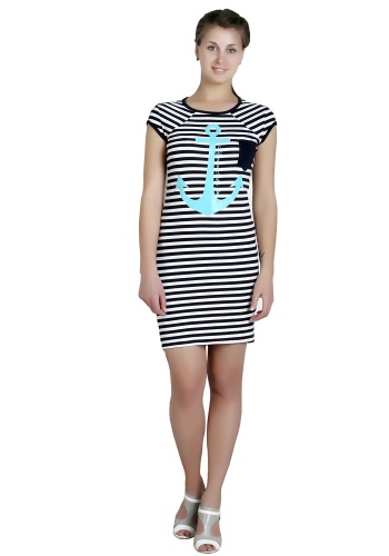 Состав:
Вискоза 98%, 
Эластан 2%
	Платье женское 