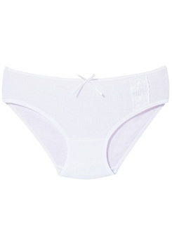 Состав:
Хлопок 95%
Эластан 5%
	Детские трусы для девочек. 