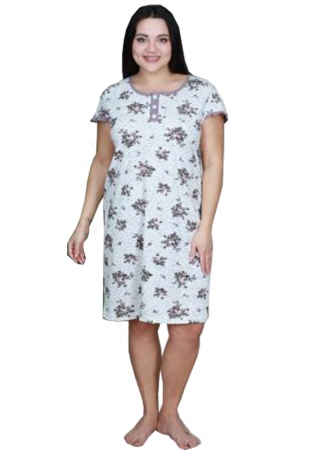 Состав:
Хлопок 100%.
	Женская сорочка.

Обратите внимание: расцветка товара на сайте может отличаться от фактической расцветки. Оптовый склад оставляет за собой право поставить товар любого цвета, который имеется на данный момент.	