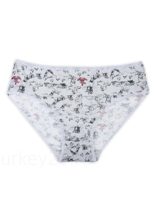 Состав:
Хлопок 95%
Эластан 5%
	Детские трусы для девочек. 