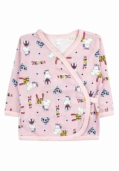 Состав:
Кулирка
Хлопок 100%
	Распашонка на запах, на кнопке.