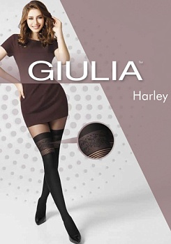 Состав:
Полиамид 94%
Эластан 6%
     Матовые фантазийные колготки с оплетенным эластаном, плотностью 60 ден, с ластовицей, широким поясом и усиленным плоским швом. У модели тонкий верх, а снизу имитация непрозрачных гольфин с тюлевой резинкой, деко