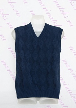  Безрукавка вязаная 