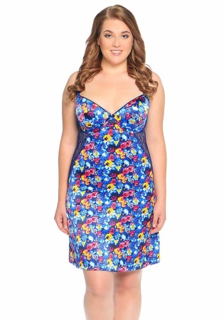 Состав:
Атласное полотно 
ПЭ 97%,
ПУ 3% 
Эластичное кружево 
ПА 90%,
ПУ 10% 
	 Бюстгальтер-комбинация выполнена из принтованного атласного полотна и кружева. Изделие с формованной чашкой классической формы с Push-up для размеров 70AB, 75ABC, 80