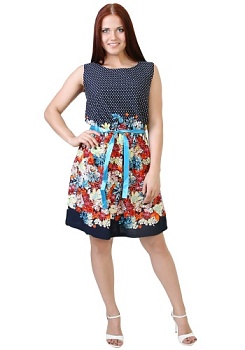 Состав:
Кулирное полотно 
Хлопок 100%
	Платье женское 