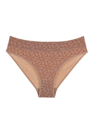 Состав:
Хлопок 95%
Эластан 5%
	Женские трусы слипы с цветочным рисунком. 