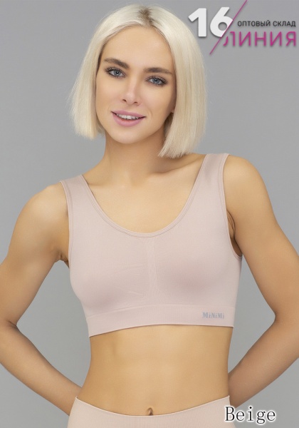 Minimi MA131 майка beige